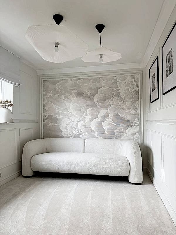 House Beautiful Breeze - Dove White Living Room